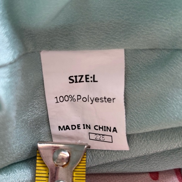 Orange Long Sleeve Bishop Sundress for Wedding Guest - Picture 7 of 9